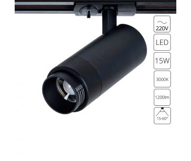 Купить Трековый светильник Arte Lamp Merak A3530PL-1BK Трековый светильник Arte Lamp Merak A3530PL-1BK