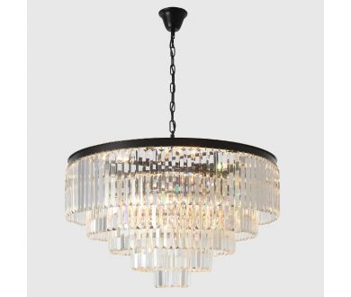 Купить Подвесная люстра Crystal Lux MAXIME SP13 BLACK Подвесная люстра Crystal Lux MAXIME SP13 BLACK