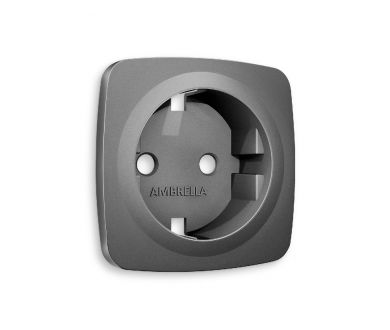Купить Лицевая панель для розетки с/з Ambrella Volt Omega OP6560 Лицевая панель для розетки с/з Ambrella Volt Omega OP6560