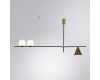 Люстра на штанге Arte Lamp Jacob A7029PL-3BK