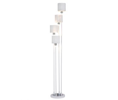 Купить Торшер Escada Denver 1109/4 White/Silver Торшер Escada Denver 1109/4 White/Silver