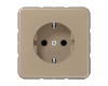 Розетка 2K+З Jung CD1520GB