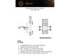 Настенный светильник Aployt Fabayann APL.335.21.10