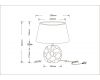 Настольная лампа Arte Lamp Poppy A4063LT-1CC
