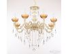 Подвесная люстра Bohemia Ivele Crystal AL79101/8/250 B WMG P Amber/M-1F