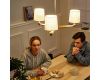 Люстра на штанге ImperiumLoft Stavra Jorgenson White/Light Wood 203578-26
