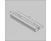 Трековый магнитный светильник Maytoni Technical Magnetic track system Exility Parete TR106-2-12W4K-B