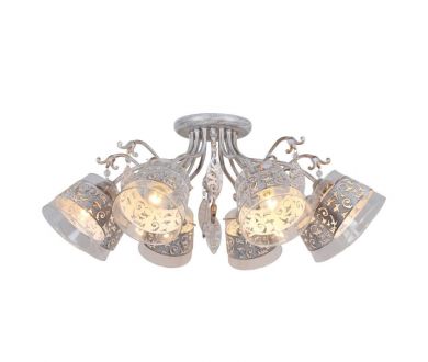 Купить Потолочная люстра Arte Lamp Calice A9081PL-8WG Потолочная люстра Arte Lamp Calice A9081PL-8WG