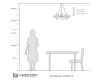 Подвесная люстра Lumina Deco Marsiada LDP 6033-25 FGD