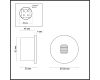 Подсветка для лестниц Odeon Light Nature Vitty 6651/1WL3
