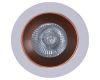 Точечный светильник Reluce 16085-9.0-001PT MR16 WT+ROSE GD