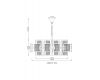 Подвесная люстра Arte Lamp Blake A4087SP-6SG