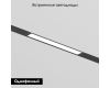 Трековый однофазный светильник Denkirs Simple Linear DK8203-BK