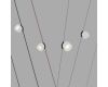 Трековый однофазный светильник Denkirs Belty Spot DK5541-WH+BK