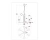 Подвесная люстра Arte Lamp Matar A4027LM-6PB