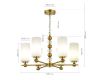 Подвесная люстра ST Luce Aurora SL2003.303.06