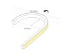 Светодиодная герметичная лента Arlight SPI STARDUST-TOP-B60-30x20mm 12V RGB (12 W/m, IP65, 5m, wire x1) 042134