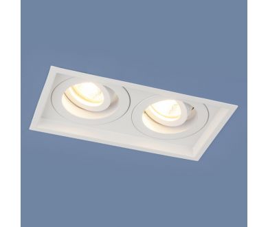 Купить Встраиваемый светильник Elektrostandard 1071/2 MR16 WH белый 4690389097959 Встраиваемый светильник Elektrostandard 1071/2 MR16 WH белый 4690389097959