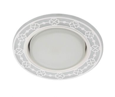 Купить Встраиваемый светильник ЭРА DK LD28 WH/WH Б0037391 Встраиваемый светильник ЭРА DK LD28 WH/WH Б0037391
