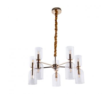 Купить Подвесная люстра Arte Lamp Charm A1623LM-10GO Подвесная люстра Arte Lamp Charm A1623LM-10GO