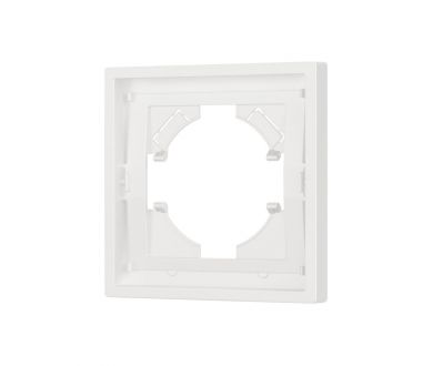 Купить Рамка пластиковая на 1 пост Arlight FRM-TENDO-SFPL-1-WH 054645 Рамка пластиковая на 1 пост Arlight FRM-TENDO-SFPL-1-WH 054645
