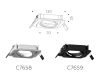 Корпус светильника Ambrella Light DIY Spot C7658