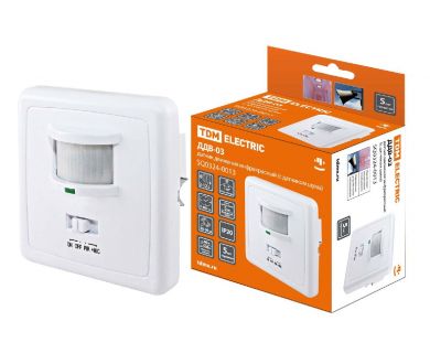 Купить Датчик движения инфракрасный TDM Electric ДДВ-03 SQ0324-0013 Датчик движения инфракрасный TDM Electric ДДВ-03 SQ0324-0013