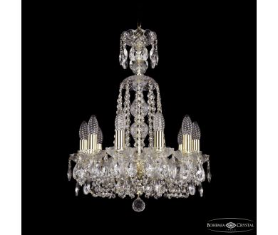 Купить Подвесная люстра Bohemia Ivele Crystal 1402/10/141/XL-58 G Подвесная люстра Bohemia Ivele Crystal 1402/10/141/XL-58 G