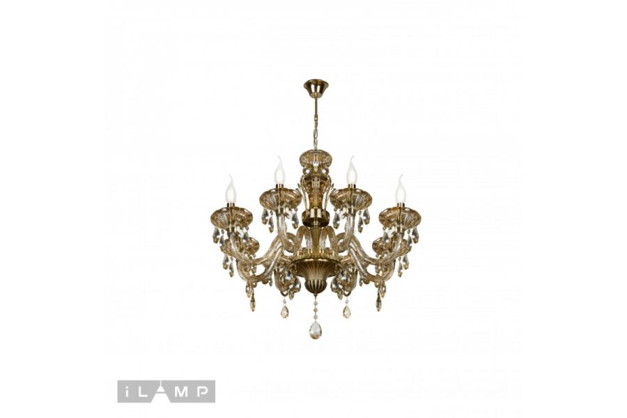 Подвесная люстра iLamp Asia 61079-8 BR
