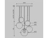 Подвесная люстра Maytoni Basic form MOD521PL-05G