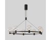 Подвесная люстра Crystal Lux DUET SP56W LED BLACK