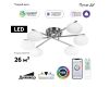 Потолочная люстра Citilux Atman smart CL226A161