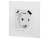 Розетка со шторками с USB type-A+C Эра Elegance 14-4108-01М Б0067710