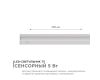 Линейный потолочный светильник Apeyron Touch 30-01