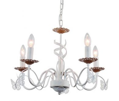 Купить Подвесная люстра Arte Lamp 27 A6114LM-5WG Подвесная люстра Arte Lamp 27 A6114LM-5WG