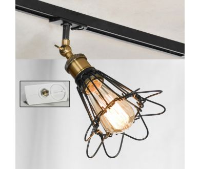Купить Трековый светильник однофазный Lussole LOFT Track Lights LSP-9109-TAW Трековый светильник однофазный Lussole LOFT Track Lights LSP-9109-TAW
