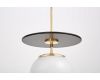 Подвесной светильник Lumina Deco Dalton LDP 7014-1 GD+BK