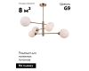 Люстра на штанге Moderli Molecule V10838-6P