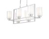 Подвесная люстра Lumina Deco Lino LDP 1239-8 CHR