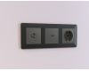 Лицевая панель для HDMI розетки Ambrella Volt Alfa AP9140
