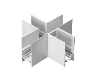 Купить Соединитель X-образный для низковольтного шинопровода Novotech Flum 135171 Соединитель X-образный для низковольтного шинопровода Novotech Flum 135171
