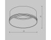 Кольцо декоративное для однофазного трекового светильника Maytoni Technical Focus LED  RingL-20-W