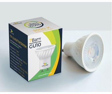 Купить Светодиодная лампа Italline TP GU10/7W/3000K Светодиодная лампа Italline TP GU10/7W/3000K