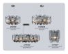 Подвесная люстра Ambrella Light High Light Crystal LH31205