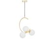 Подвесная люстра Lumina Deco Bonio LDP 7031-3 F.GD