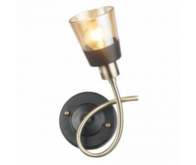 Купить Бра IMEX MD.4045-1-W AB+BK Бра IMEX MD.4045-1-W AB+BK