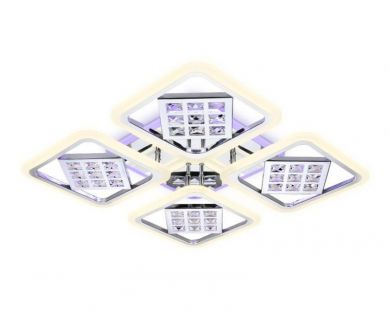 Купить Потолочная светодиодная люстра Ambrella Light Acrylica Ice FA288 Потолочная светодиодная люстра Ambrella Light Acrylica Ice FA288