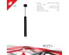 Подвесной светильник Reluce 16031-0.9-001IL LED5W BK