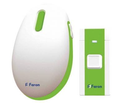 Купить Звонок дверной беспроводной Feron E375 23688 Звонок дверной беспроводной Feron E375 23688