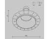Встраиваемый светильник Maytoni Share DL126-GU10-TRS-W